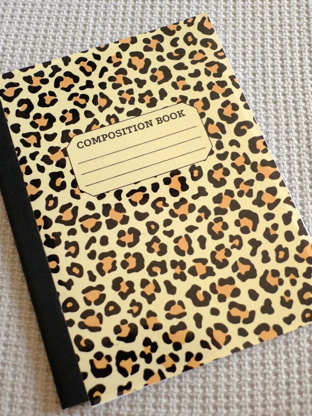 Custom Composition Book, Handmade, College, school, animal, students, cheetah